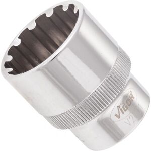 Juego de enchufes Vigor V2001 - 24mm, 12,5mm de diámetro, 40mm de largo Juego de enchufes Vigor V2001 - 24mm, 12,5mm de diámetro, 40mm de largo