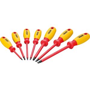 Vigor V2027 Insulated Screwdriver Set - Flat & Phillips - 7 pcs Vigor V2027 Insulated Screwdriver Set - Flat & Phillips - 7 pcs