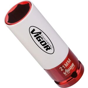 Vigor V2474 Impact Socket 21mm - Nut Driver Impact Tool Vigor V2474 Impact Socket 21mm - Nut Driver Impact Tool
