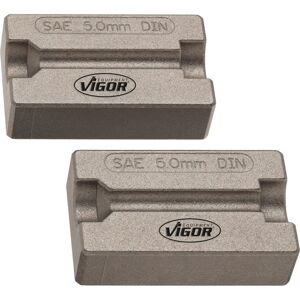 Vigor V1728 Zaciski - 5 mm - Zestaw Vigor V1728 Zaciski - 5 mm - Zestaw