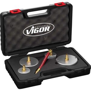 Vigor V4381 Adaptador para sistema de frenos - Cuerpo de aluminio duradero, fijación en cadena universal Vigor V4381 Adaptador para sistema de frenos - Cuerpo de aluminio duradero, fijación en cadena universal