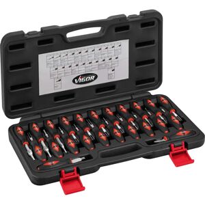 Vigor V4451 Cable Release Tool Set - Automotive Electric Connectors Vigor V4451 Cable Release Tool Set - Automotive Electric Connectors