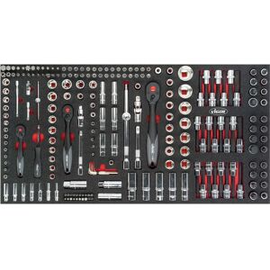 Vigor V4586 Socket Wrench Set - Hexagon, Square - Tool Kit Vigor V4586 Socket Wrench Set - Hexagon, Square - Tool Kit