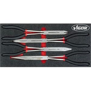 Vigor V4995 Multi-Tool Set - Foam Organizer - 393x188x35mm Vigor V4995 Multi-Tool Set - Foam Organizer - 393x188x35mm