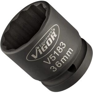 Vigor V5183 Impact Wrench Socket - 36mm, 3/4" drive, double hex profile Vigor V5183 Impact Wrench Socket - 36mm, 3/4" drive, double hex profile
