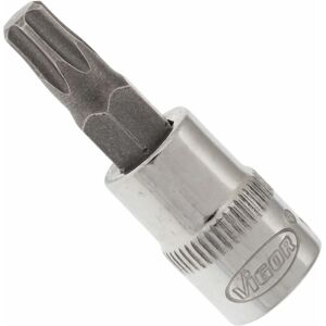 Vigor V2446N Douille de tournevis - T30, 1/4 pouce, 38 mm Vigor V2446N Douille de tournevis - T30, 1/4 pouce, 38 mm