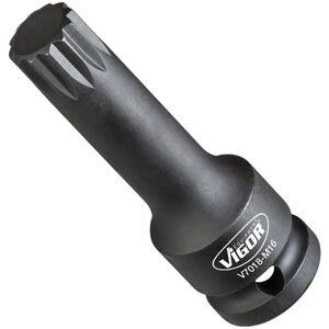 Vigor V7018-M16 Nasadka do wkrętarek udarowych - 1/2 cala - XZN profil - M16 Vigor V7018-M16 Nasadka do wkrętarek udarowych - 1/2 cala - XZN profil - M16