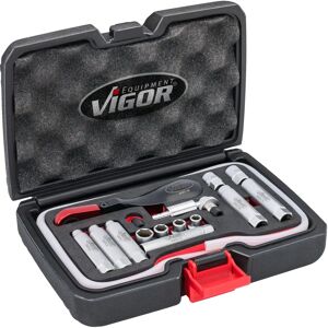 Hazet Vigor V7471/17 Kit de Purge de Freins - 17 Outils - Publicité Hazet Vigor V7471/17 Kit de Purge de Freins - 17 Outils - Publicité