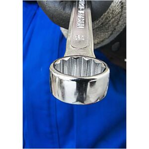 Vigor V7740-46 Ringnøgle - 46 mm, 15° bøjet, 490 mm Vigor V7740-46 Ringnøgle - 46 mm, 15° bøjet, 490 mm
