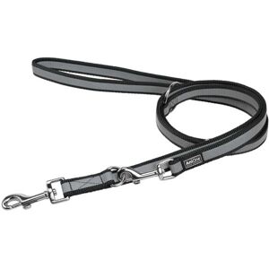 Laisse Réfléchissante Grise AniOne - Dog Leash - Publicité Laisse Réfléchissante Grise AniOne - Dog Leash - Publicité