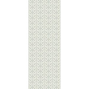 QUEENCE Dolono Vinyltapete - 0,9x2,5m - Grau-Graugrün - Tapeten QUEENCE Dolono Vinyltapete - 0,9x2,5m - Grau-Graugrün - Tapeten
