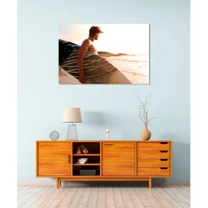 QUEENCE Enzio Acrylbild - Meer, 80x60cm, Grün QUEENCE Enzio Acrylbild - Meer, 80x60cm, Grün