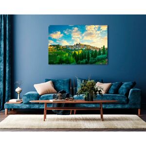 QUEENCE Elina Blau Acrylbild - Landschaft, 80x60cm QUEENCE Elina Blau Acrylbild - Landschaft, 80x60cm