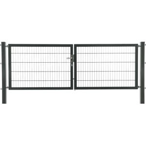 FLORAWORLD - Doppeltor System Premium - Anthrazit - 300x180 cm - Tor FLORAWORLD - Doppeltor System Premium - Anthrazit - 300x180 cm - Tor