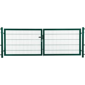 FLORAWORLD - Doppeltor comfort - grün - Gartentor FLORAWORLD - Doppeltor comfort - grün - Gartentor
