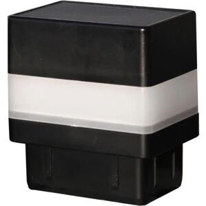 Floraworld LED-Zaunpfostenkappe - 2er Set - Für 60x40 mm Pfosten - Schwarz Floraworld LED-Zaunpfostenkappe - 2er Set - Für 60x40 mm Pfosten - Schwarz