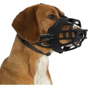 Trixie Black Monochrome L/XL Dog Muzzle - Dog Muzzle Trixie Black Monochrome L/XL Dog Muzzle - Dog Muzzle