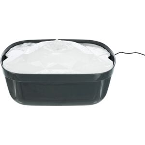 Fântână de apă Trixie pentru câini și pisici - 2,5L, Gri și Alb Fântână de apă Trixie pentru câini și pisici - 2,5L, Gri și Alb