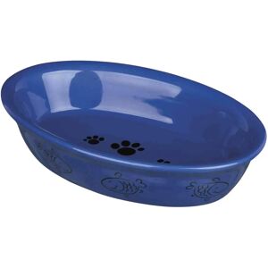 Trixie Cat Face Ceramic Bowl Grey - 0.25 l - Cat Bowl Trixie Cat Face Ceramic Bowl Grey - 0.25 l - Cat Bowl