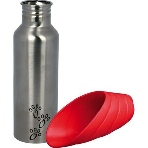 Trixie Dog Bottle with Bowl - 0.75L Travel Water Dispenser Trixie Dog Bottle with Bowl - 0.75L Travel Water Dispenser