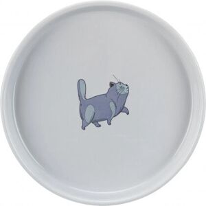 Trixie Dog/Cat Bowl - Grey Ceramic 0.6L Ø 23cm Trixie Dog/Cat Bowl - Grey Ceramic 0.6L Ø 23cm