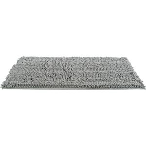 Trixie Grey Waterproof Microfiber Doormat - 120x80cm Trixie Grey Waterproof Microfiber Doormat - 120x80cm