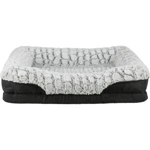 TRIXIE Dog Bed Lino - Orthopedic, Black/Gray, 110x75cm TRIXIE Dog Bed Lino - Orthopedic, Black/Gray, 110x75cm