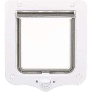 Trixie White 2-Way Cat Flap - Pet Pet Supplies Trixie White 2-Way Cat Flap - Pet Pet Supplies