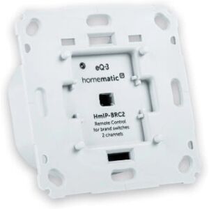 Homematic IP HMIP-BRC2 Wireless Wall Switch Control 2 Channels - Smart Home Device Homematic IP HMIP-BRC2 Wireless Wall Switch Control 2 Channels - Smart Home Device
