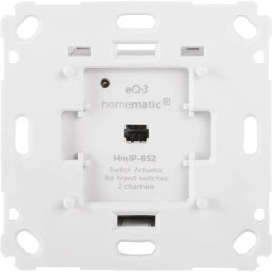 HOMEMATIC IP Smart-Home Switch - 2-Channel White HOMEMATIC IP Smart-Home Switch - 2-Channel White