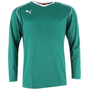Puma Kids Football Top - V-Neck Long Sleeve - Green Puma Kids Football Top - V-Neck Long Sleeve - Green