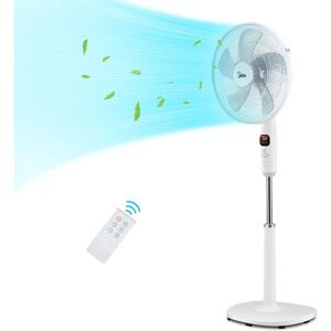 Midea FS40-16CR Weiß Standventilator - 12 Geschwindigkeiten, 27dB, Fernbedienung Midea FS40-16CR Weiß Standventilator - 12 Geschwindigkeiten, 27dB, Fernbedienung
