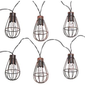 NINO - Catena luminosa a led solare - rust metal - 200 cm - Outdoor solar LED string light NINO - Catena luminosa a led solare - rust metal - 200 cm - Outdoor solar LED string light