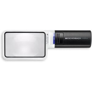 Loupe LED Eschenbach Optik mobilux - blanc - 3x grossissement - Publicité Loupe LED Eschenbach Optik mobilux - blanc - 3x grossissement - Publicité