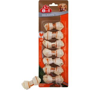 8in1 Delights Snacks pour chiens - Poulet - XS - Type de chien - Publicité 8in1 Delights Snacks pour chiens - Poulet - XS - Type de chien - Publicité