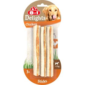 8in1 Delights Chews Sticks - Saver Pack: 3 x 75g 8in1 Delights Chews Sticks - Saver Pack: 3 x 75g