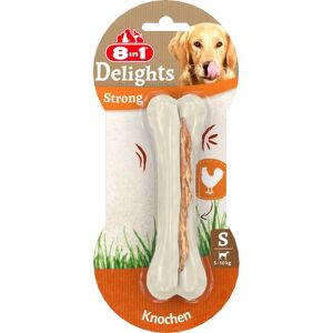 8in1 Delights Ossettes Fortes pour Chiens - Poulet - S - Publicité 8in1 Delights Ossettes Fortes pour Chiens - Poulet - S - Publicité