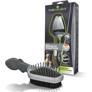 FURminator Dual Grooming Brush - Pet Hair Care Tool FURminator Dual Grooming Brush - Pet Hair Care Tool