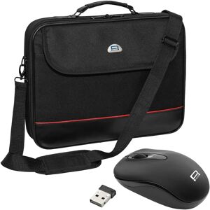 Pedea Notebooktasche & kabellose Maus 15,6" - Schwarz Pedea Notebooktasche & kabellose Maus 15,6" - Schwarz