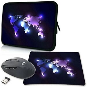 PEDEA - Dark World 13.3 - Nero - Laptop Sleeve PEDEA - Dark World 13.3 - Nero - Laptop Sleeve
