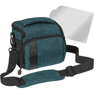 Pedea Bolso para cámara - Petrol - Tamaño L - Protección y fácil acceso Pedea Bolso para cámara - Petrol - Tamaño L - Protección y fácil acceso