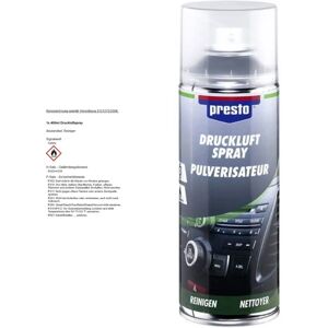 Presto Aerosol Spray - Staubentferner - 400ml Presto Aerosol Spray - Staubentferner - 400ml