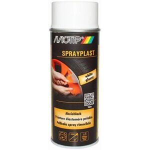 Sprayplast Motip Blanc Revêtement Élastomère - 400ml Aérosol - Amovible, 0,5-1 m² Couverture - Publicité Sprayplast Motip Blanc Revêtement Élastomère - 400ml Aérosol - Amovible, 0,5-1 m² Couverture - Publicité