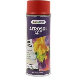 DUPLI-COLOR Aérosol Art RAL 3002 Rouge Carmine - Peinture en aérosol - Publicité DUPLI-COLOR Aérosol Art RAL 3002 Rouge Carmine - Peinture en aérosol - Publicité