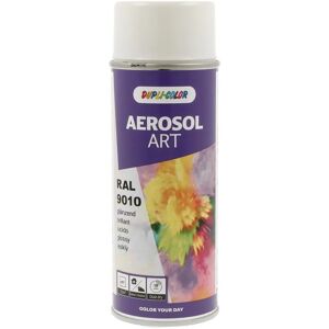 DUPLI-COLOR RAL 9010 Peinture en spray blanche - Peinture en aérosol - Publicité DUPLI-COLOR RAL 9010 Peinture en spray blanche - Peinture en aérosol - Publicité
