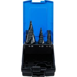 BGS TECHNIC - Step Drill Bit Set - 3 Pieces BGS TECHNIC - Step Drill Bit Set - 3 Pieces