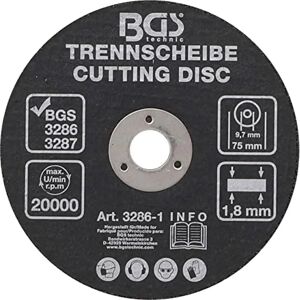 Disque de coupe BGS TECHNIC 75mm - Convient pour Meuleuse - Publicité Disque de coupe BGS TECHNIC 75mm - Convient pour Meuleuse - Publicité