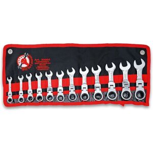 BGS Ratchet Wrench Set - 8-19mm Compact - 12 Pieces BGS Ratchet Wrench Set - 8-19mm Compact - 12 Pieces