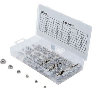 Ensemble d'écrous ciegés BGS TECHNIC 14130 - Acier, M3-M10, 150 pcs Ensemble d'écrous ciegés BGS TECHNIC 14130 - Acier, M3-M10, 150 pcs