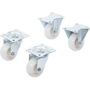 KRAFTMANN Bgs do it yourself 80330 Ensemble de 4 roues pivotantes - Publicité KRAFTMANN Bgs do it yourself 80330 Ensemble de 4 roues pivotantes - Publicité